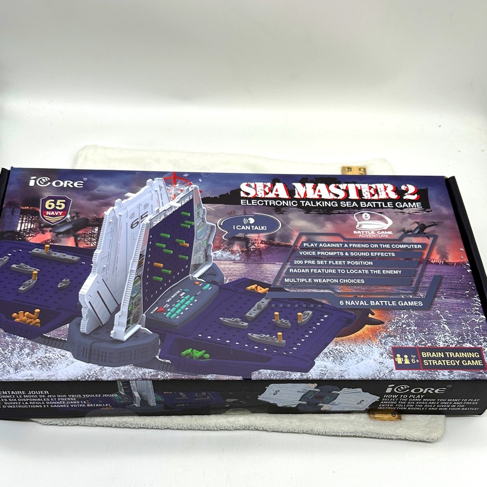 Sea Masters 2 Battleship Electronic Talking, Strategy, Game